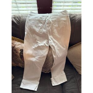 NYDJ Women's Petite Dayla Wide Cuff Capri Jeans